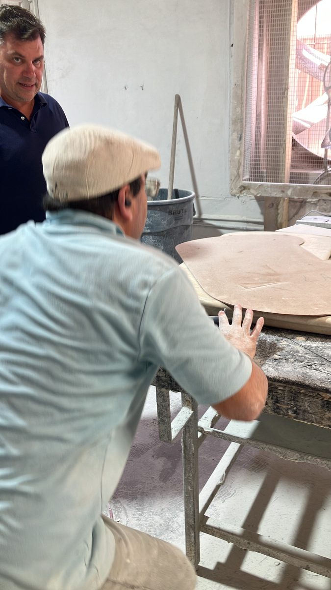 Novo Marble workshop — stone fabrication