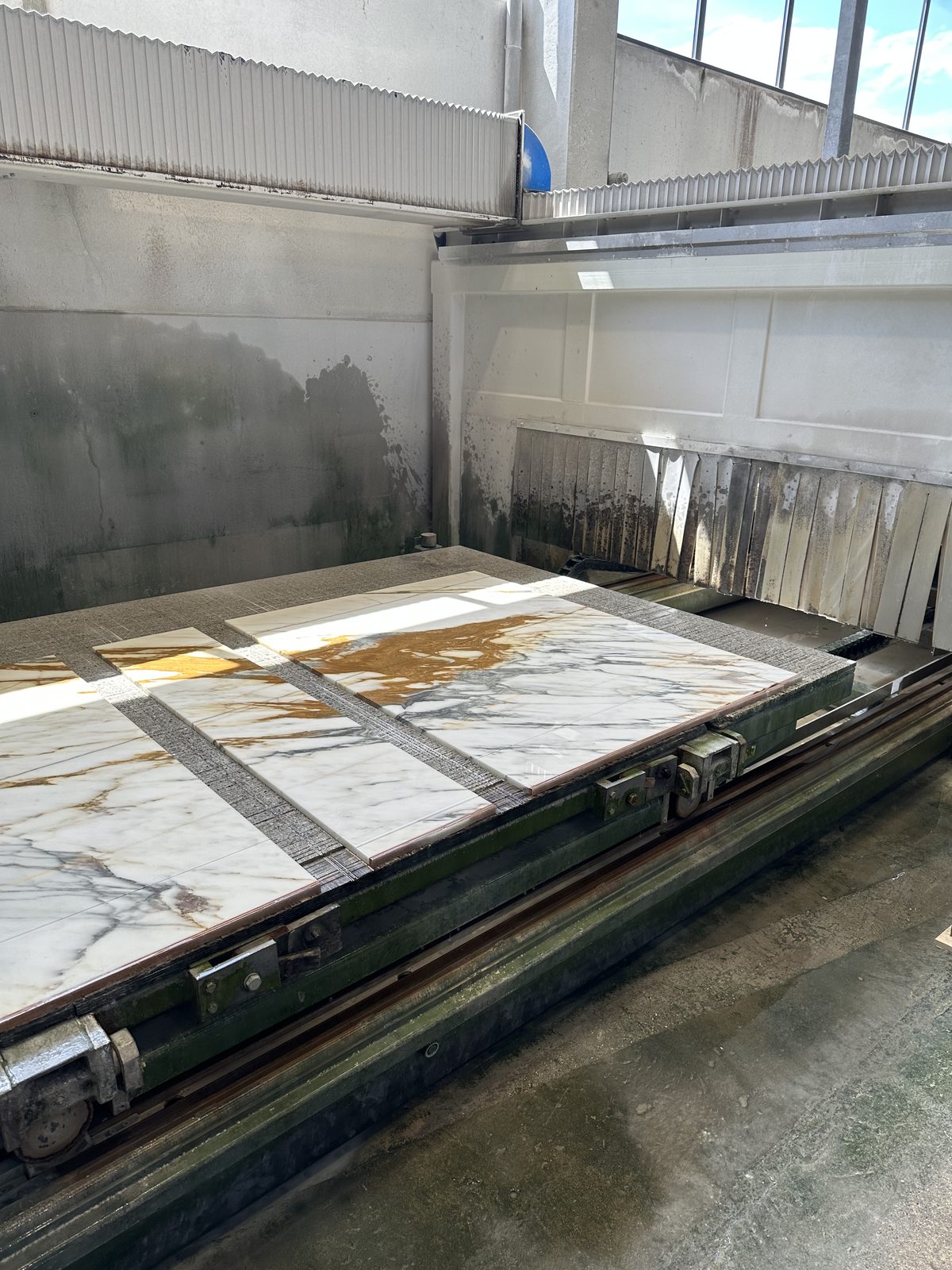 Novo Marble workshop — stone fabrication